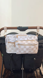 Mouse Checkered Stroller Caddy